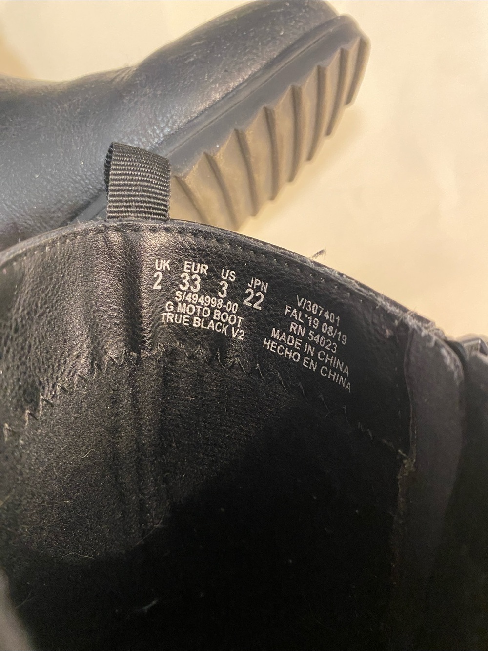 GAP Black Kids Buckle Ankle Booties - Picture 3 of 3
